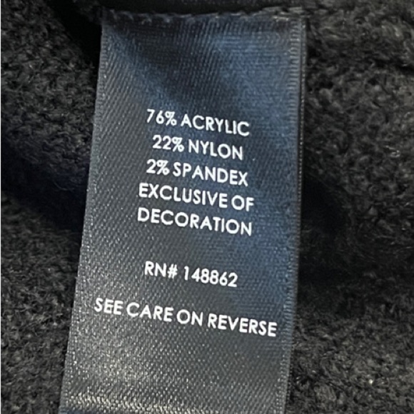 TORRID New Size 1 Festive Black Crew Neck Sweater Colorful Embroidery & Sequins - Picture 3 of 10